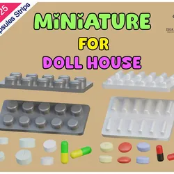 Other STL indir - Medicine Set - DIAMOND-LION