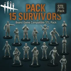 Pack 15 Survivors Dead by Daylight Board Game / Pack 15 Supervivors Dead by Daylight Board Game