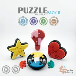 Puzzle Pack 2 Multi-Pack - Fidget Keychain [Private Use Only]