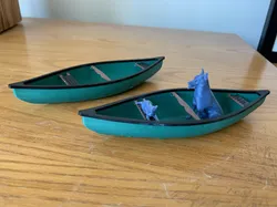 Realistic Canoe