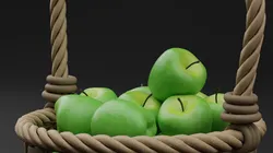 Realistic Green Apples
