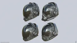 Scifi helmet collection