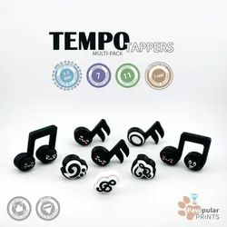 Tempo Tappers Multi-Pack - Fidget Keychain [Private Use Only]