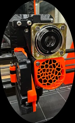 Voronoi Fan Grill for Prusa MK4 / Lüftergrill für Prusa MK4