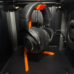 3D printer bestanden | 3MF | Geometric Form Meets Function: Custom-Designed Headset Stand