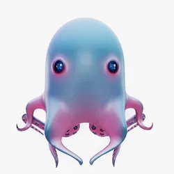 Cartoon octopus
