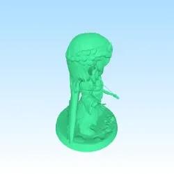Characters & Creatures STL Descărcare - tiny elf for collection or roleplay - HGS67