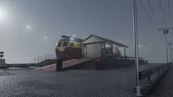 Diesel locomotive CC 207 Low-poly