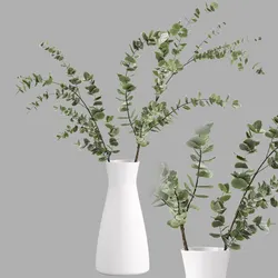 Faux Eucalyptus Branch
