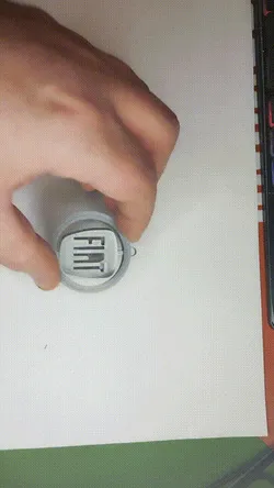 Fiat keychain