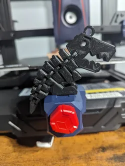 Flex rex with key ring