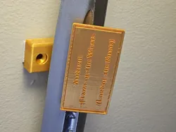 Horizontal Sword Mount -  Customizable