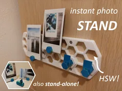 Instant photo or paper note HSW compatible stand