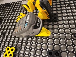 Ryobi battery holder for Multiboard