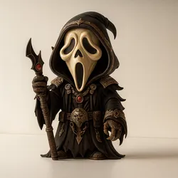 Scream Ghostface Dark Sorcerer Figurine