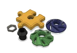 Ski Pole Baskets - Many shapes