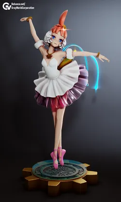 Tutu Princess Tutu 3D Print Model in Child 479683