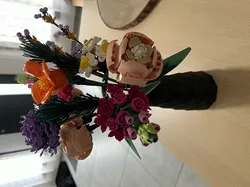 vase fleurs lego