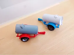Water Barrel Trailer 1:87  H0 HO Scale
