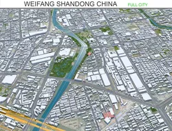 Weifang city Shandong China 50km