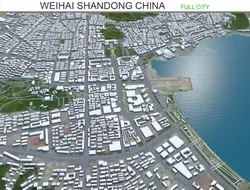 Weihai city Shandong China 150km