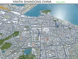Yantai Shandong city China 150km
