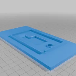 1:400 airport motel poolside platform