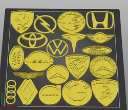 20+ different car logos
