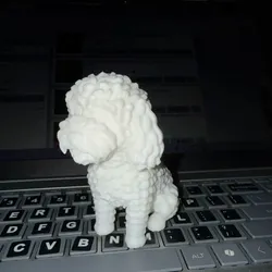 Creality Cloud | Cute Labradoodle Dog – 3D Printable Model | ملفات الطابعة ثلاثية الأبعاد