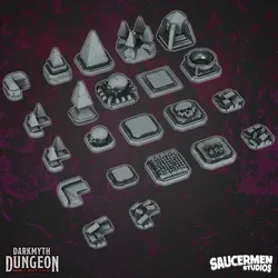 DarkMyth Dungeon - Junction Toppers - Pack One