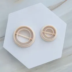 Doughnut Circles Polymer Clay Cutters