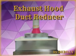 Exhaust Hood Duct Reducer