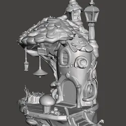 F50 decorative house
