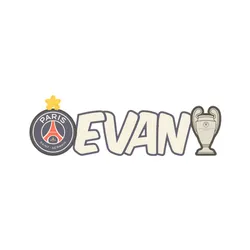 First name LED TO ASSEMBLE Evan PSG