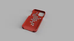 Iphone 12/pro Case with hex Design