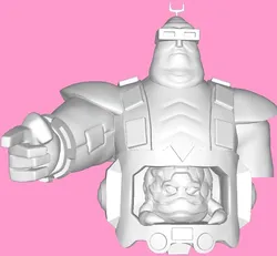 Krang 3D Print Model in Monsters & Creatures 459346