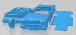 Pontiac Bonneville 1958 Printable Car 3D Print Model in Automotive 481959
