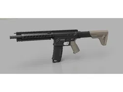 Printable airsoft AR-15 gen4 (V4, aka EVO)