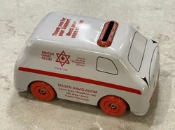 Replacement wheel for MDA ambulance pushke