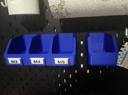 Skadis Version Organizer Box for Screws and Tools