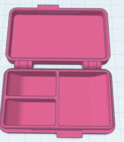 Small Pill Box 3 Compartments