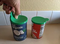 TPU Lid for Steel Food Cans - Customizable