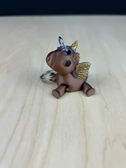Winged Unicorn Keychain