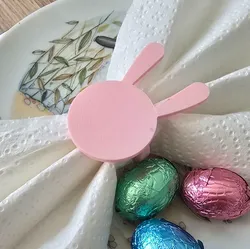 3D printer bestanden | 3MF | Napkin ring Bunny - MOKA Design