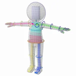 Adult Stickman 180cm CAT Rig