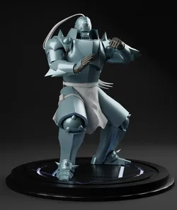 Alphonse Elric from anime Fullmetal Alchemist 3D Print Model in Man 460449