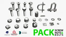 Collection of various Screws nuts and bolts Pack 27 in One