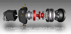 Compact 44:1 Harmonic Drive