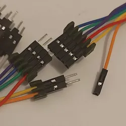 Gratis Electronics & RC (Remote Control) STL indir - Dupont connector bridge - Nimoy1931