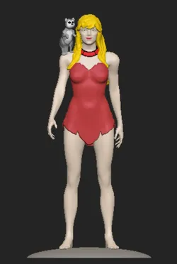 Jana of the Jungle 3D Print Model in Woman 460672